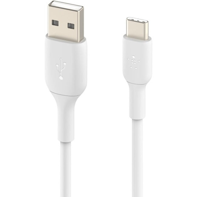Belkin BoostCharge USB-C to USB-A Cable (1 meter / 3.3 foot, White) - CAB001BT1MWH