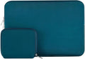 MOSISO Laptop Case 14 inch, 14 inch Laptop Sleeve Bag Compatible with HP Lenovo Dell ASUS Acer, HP Stream, Dell Latitude, Lenovo IdeaPad, Neoprene Computer Sleeve Bag with Small Case, Deep Teal