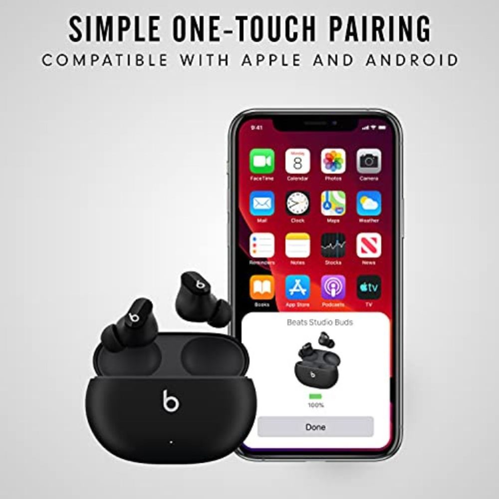 Beats Studio Buds Totally Wireless Noise Cancelling Earbuds - Black - MJ4X3LL/A