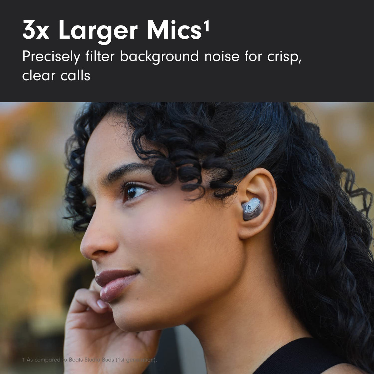Beats Studio Buds + True Wireless Noise Cancelling Earbuds - Transparent - MQLK3LL/A