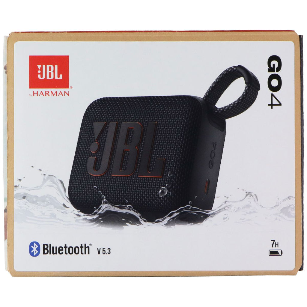 JBL Go 4 Ultra-Portable Waterproof and Dustproof Bluetooth Speaker - Black