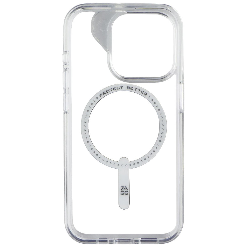 ZAGG Crystal Palace Snap Case with MagSafe for iPhone 15 Pro - Clear/White