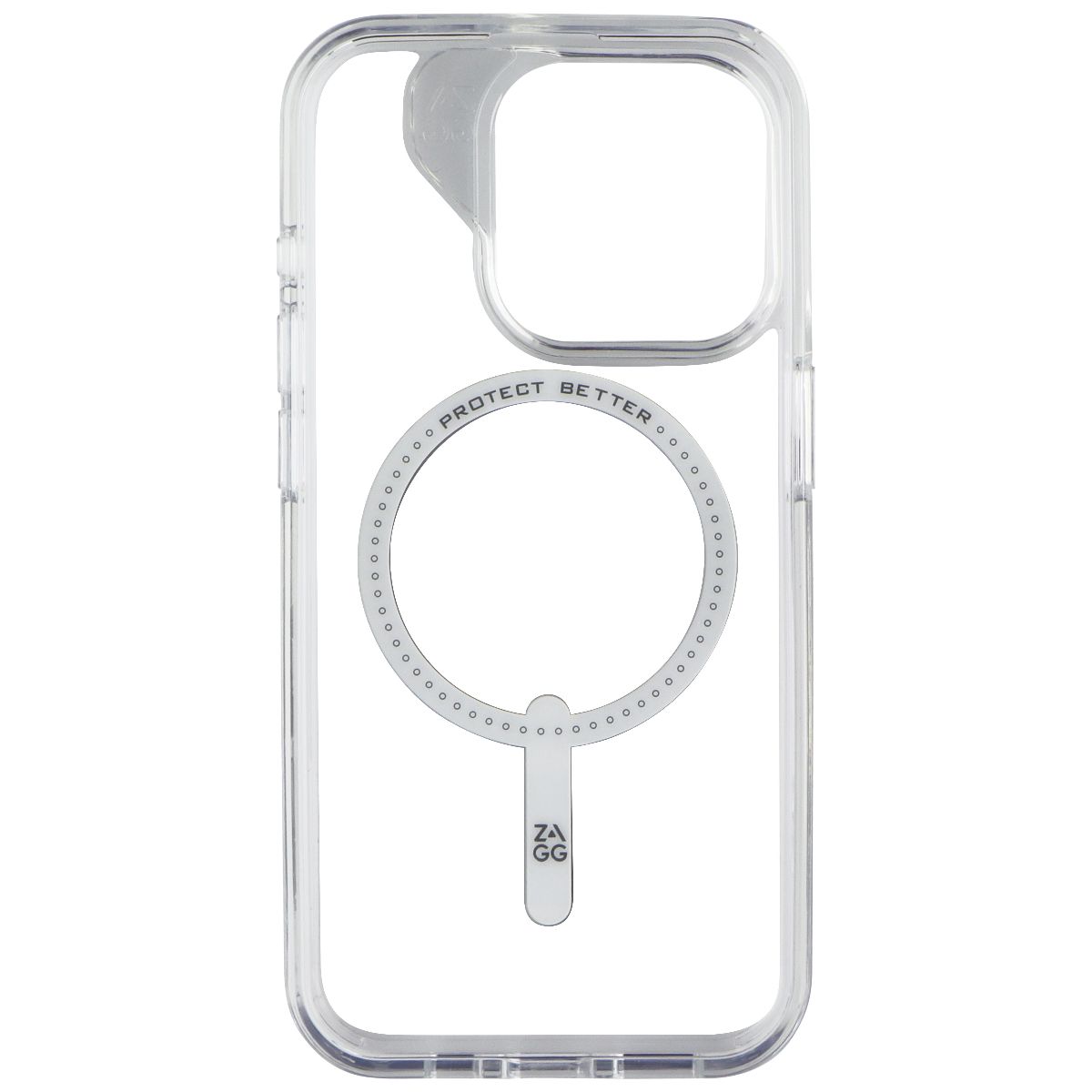 ZAGG Crystal Palace Snap Case with MagSafe for iPhone 15 Pro - Clear/White