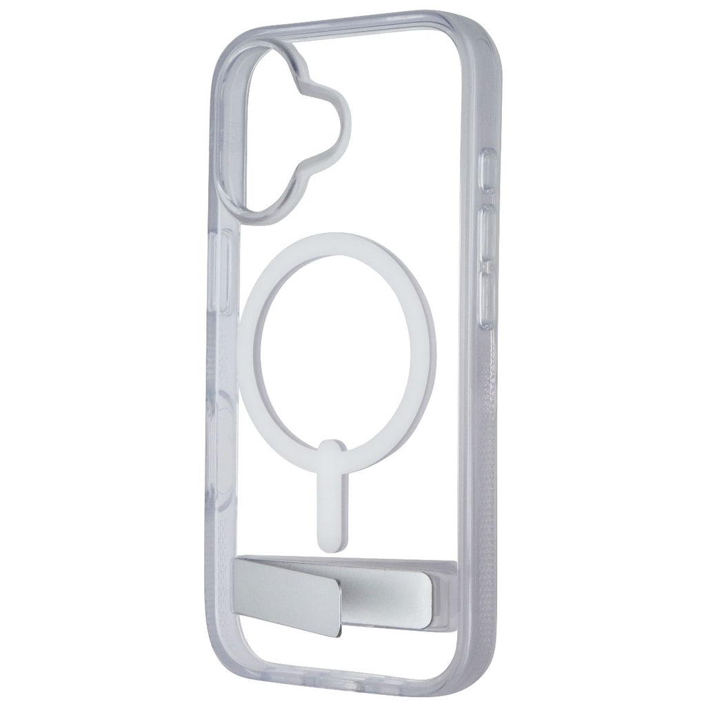 ZAGG Crystal Palace Snap Case with Kickstand for MagSafe for iPhone 17 - Clear