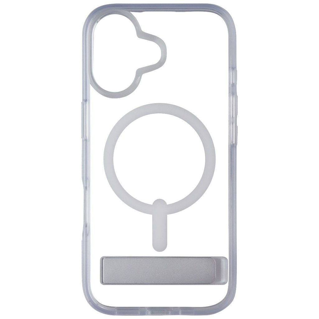ZAGG Crystal Palace Snap Case with Kickstand for MagSafe for iPhone 17 - Clear