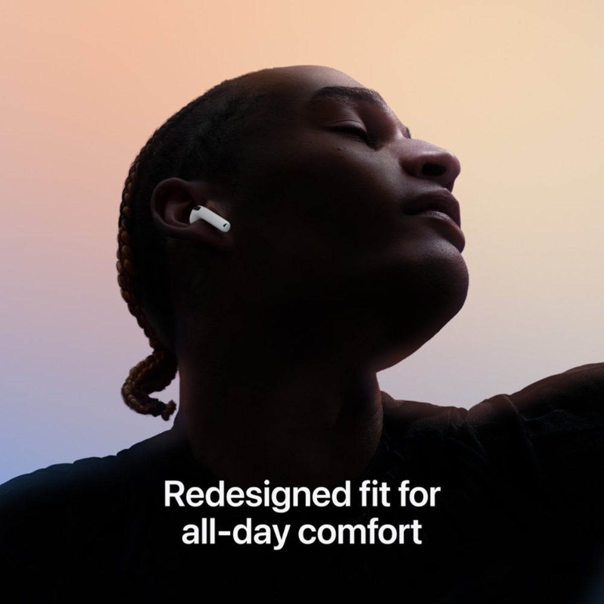 Apple - AirPods 4 with Active Noise Cancellation - White